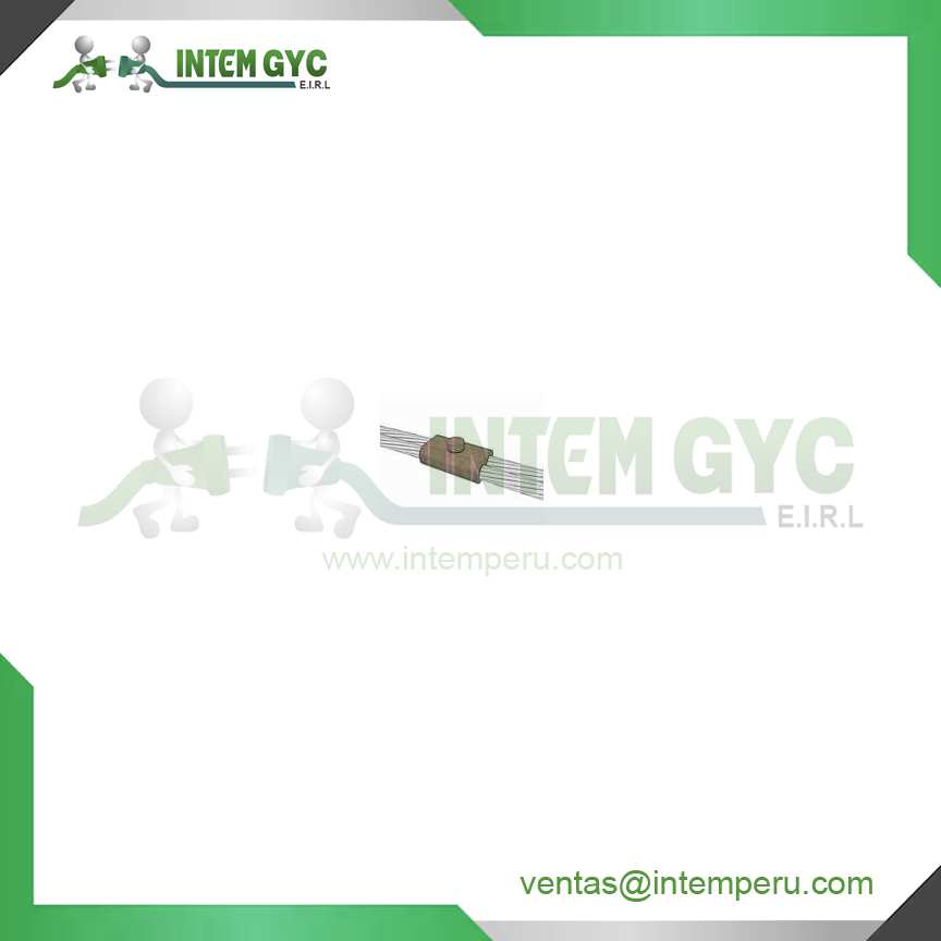 Molde para soldadura de dos cables de 120mm2 paralelos en horizontal