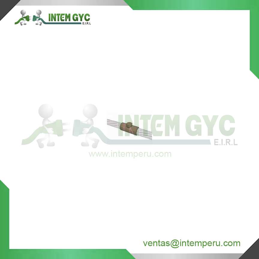 Molde para soldadura lineal entre dos cables de 150mm