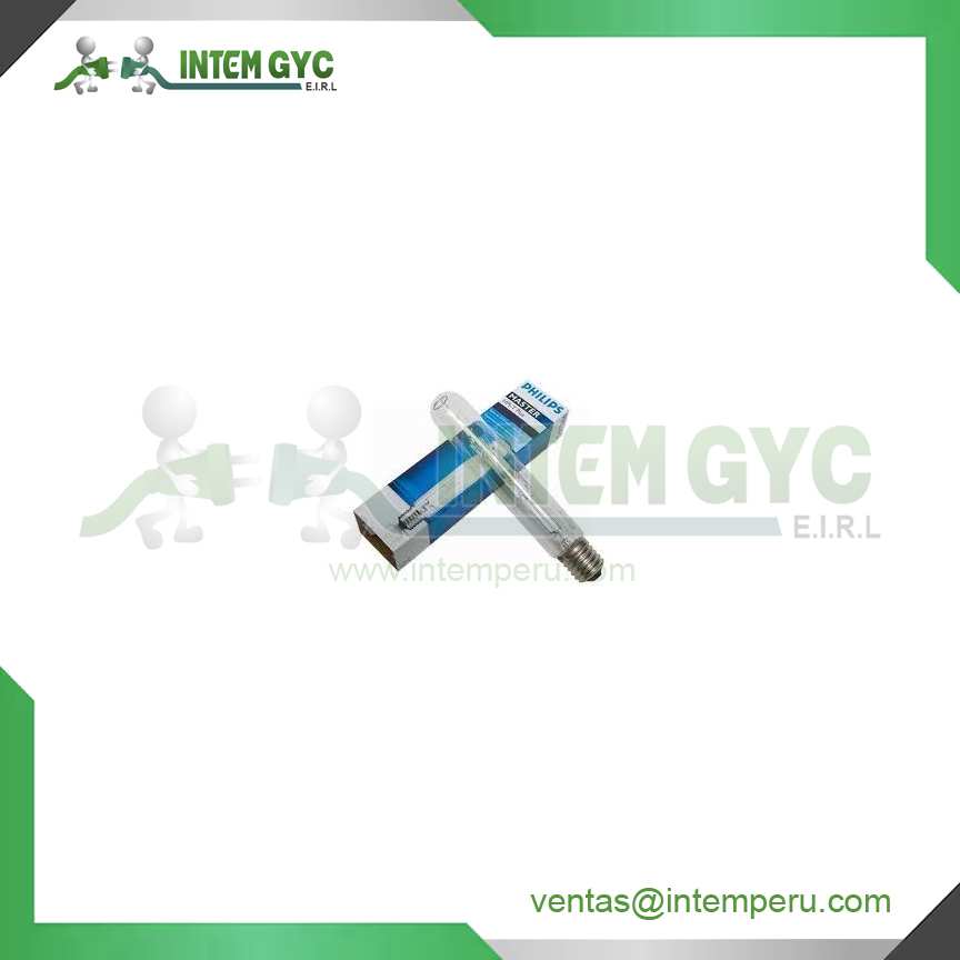LAMPARA DE SODIO 70W - 150W - 250W - 400W