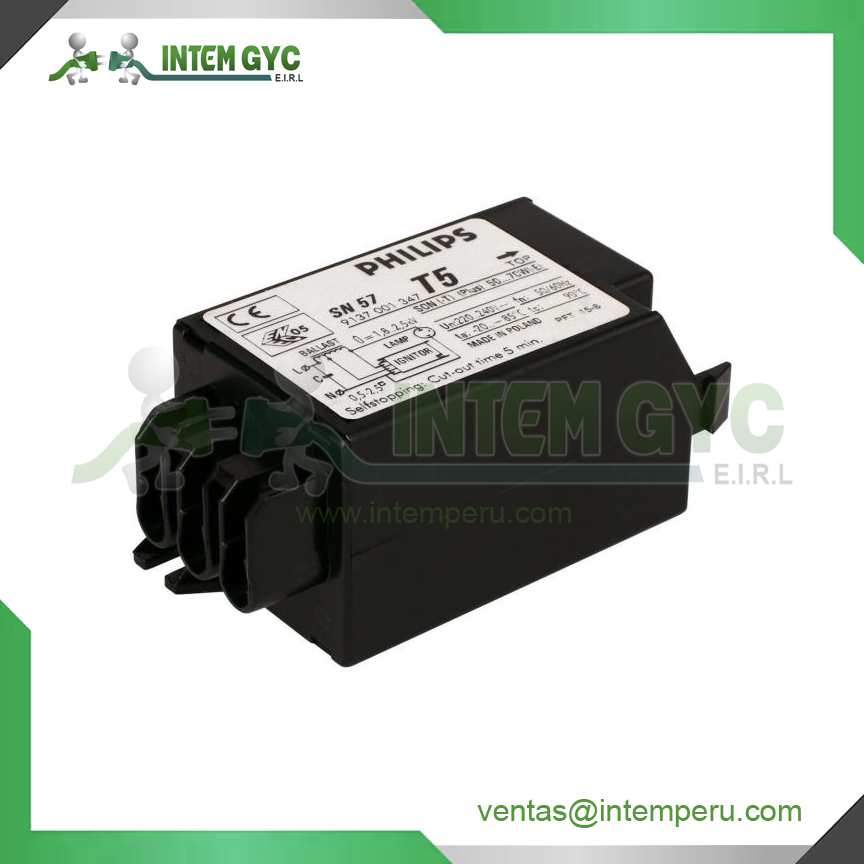 IGNITOR PARA LAMPARA HALOGENURO METAL