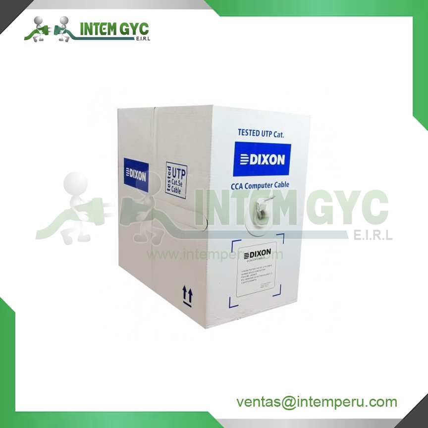 CABLE UTP DIXON  CAT 5E