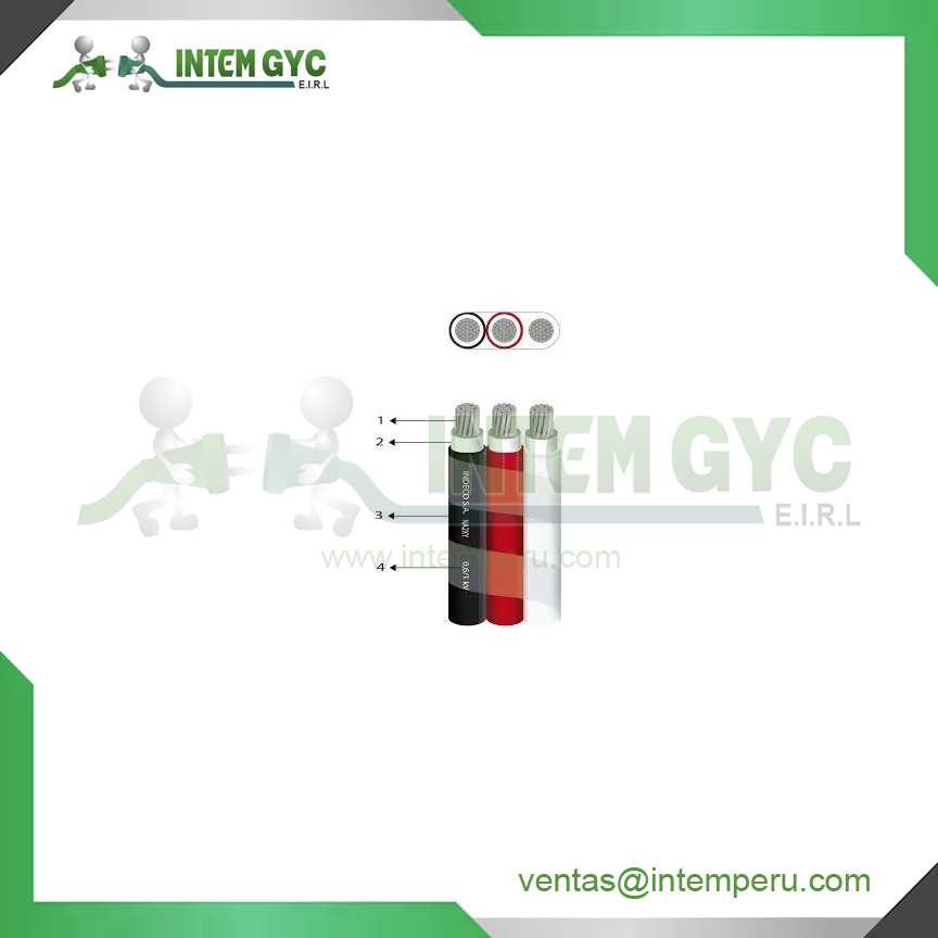 CABLE NA2XY 0.6/1KV 3X1X240MM