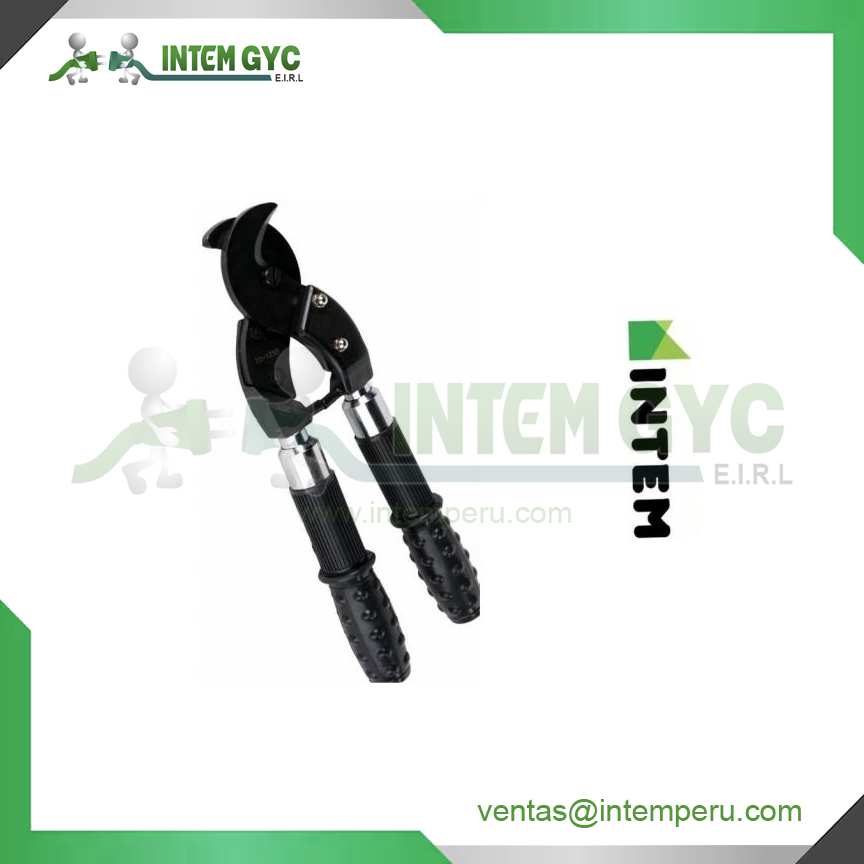 TC-125S: Cortador telescópico de cable de cobre y aluminio