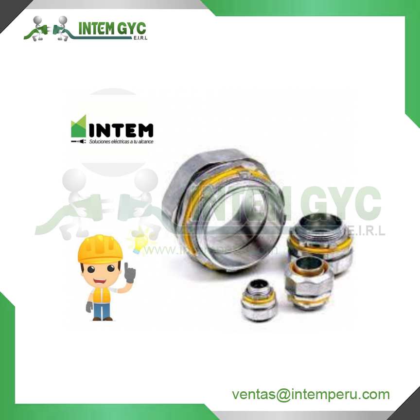 CONECTOR RECTO HERMÉTICO