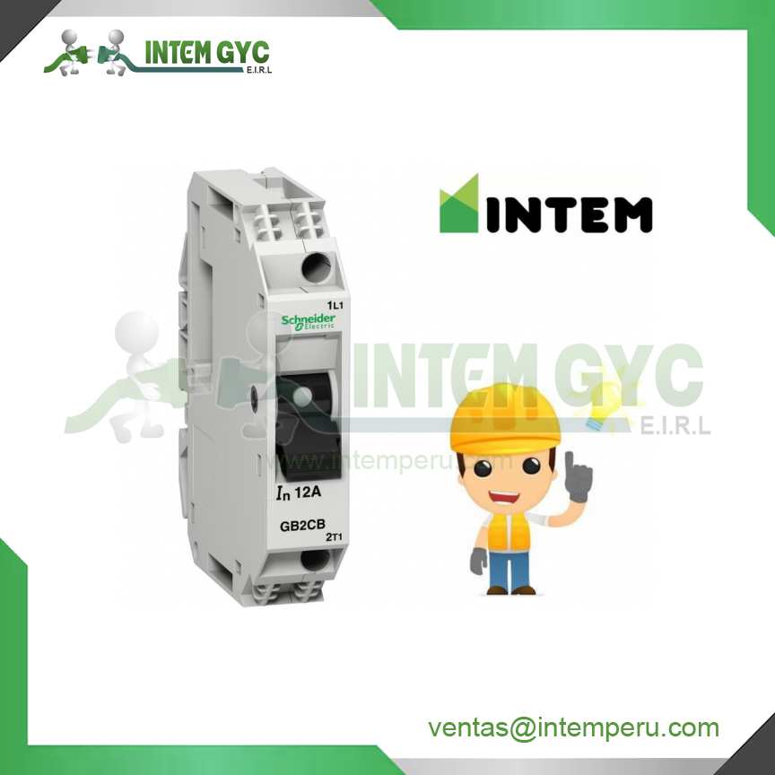 DISYUNTOR MAGNÉTICO TÉRMICO, TESYS GB2, 1P, 2 A, ICU 15 KA @ 240 V