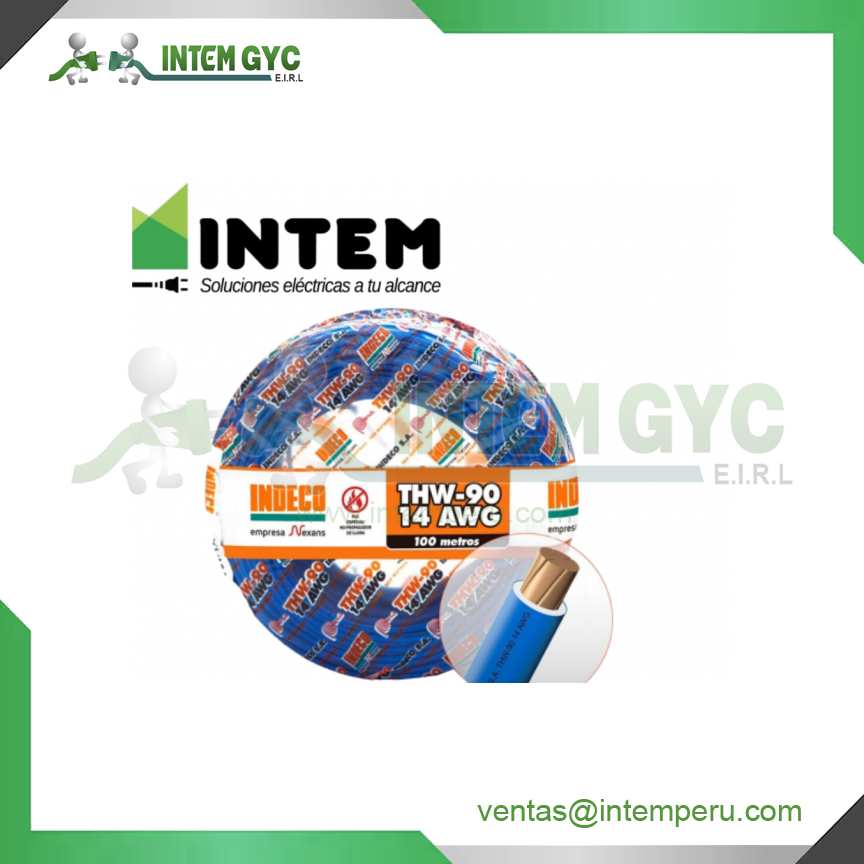 CABLE THW 14 INDECO