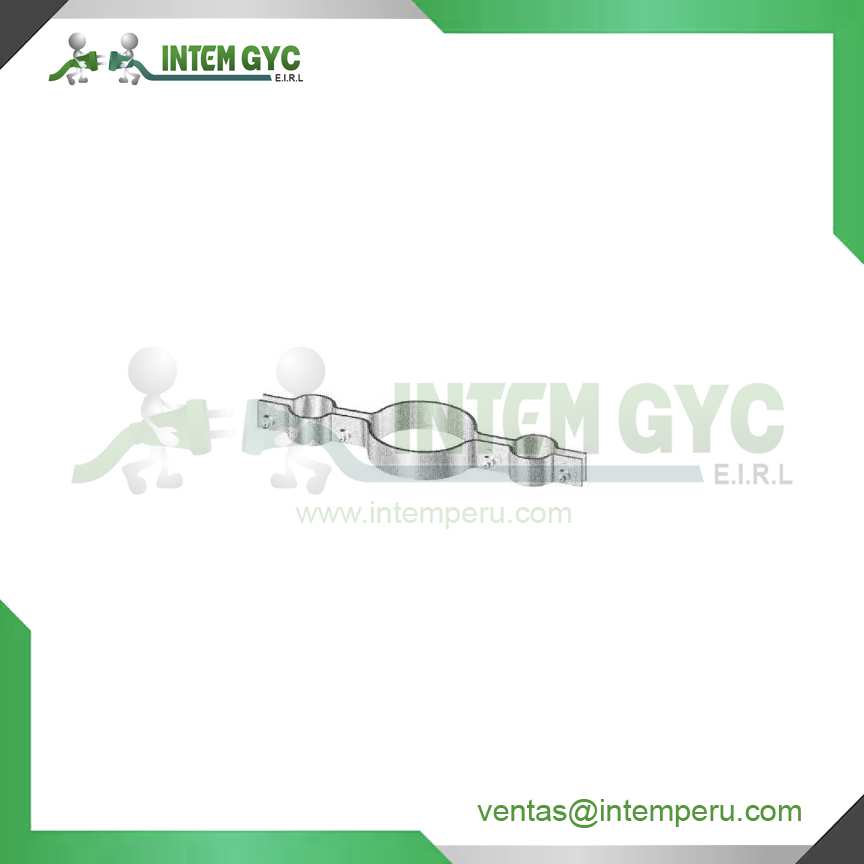 ABRAZADERA PARA PASTORAL DOBLE