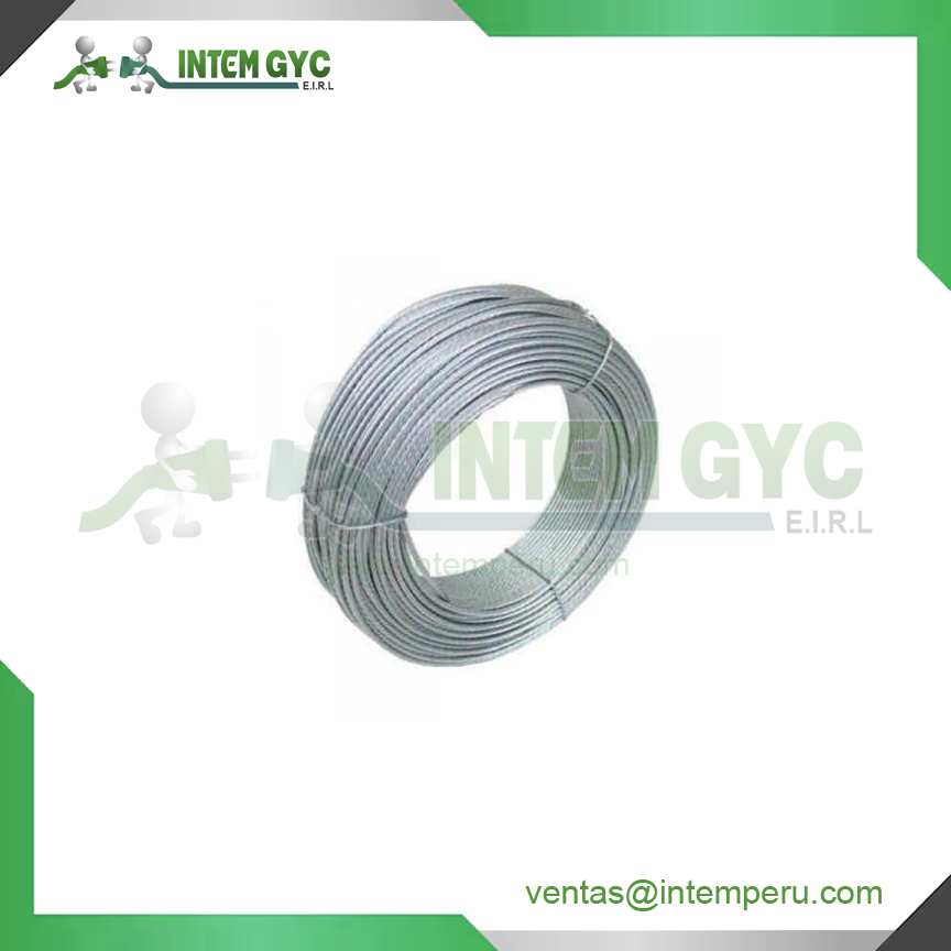 CABLE DE ACERO PARA RETENIDA