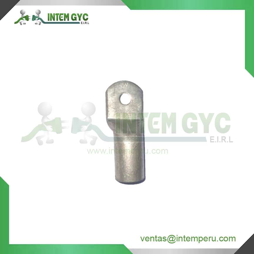 Terminal a compresión con barril largo CU/ES.300mm2  35kV