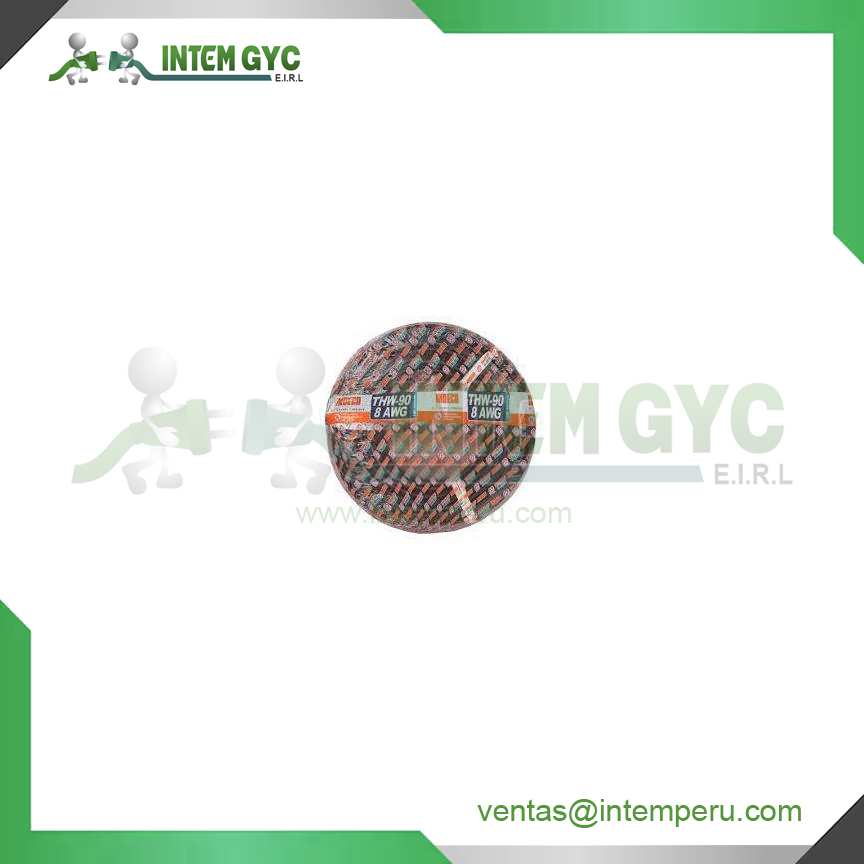 CABLE THW 8 AWG INDECO